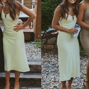 Abercrombie & Fitch Soft Green Dress